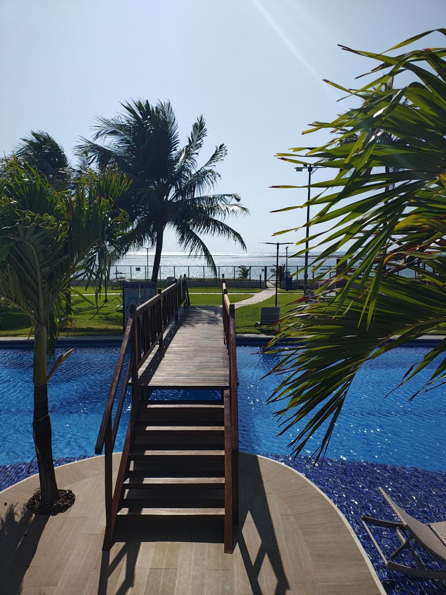 Flat Fantastico Na Beira Mar Em Tamandare Apartment Exterior photo